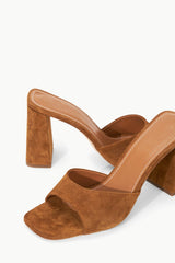 Sloane Heel | Tan Suede