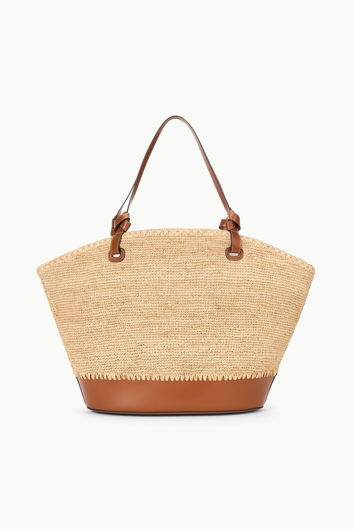 Squillo Raffia Tote | Natural Tan
