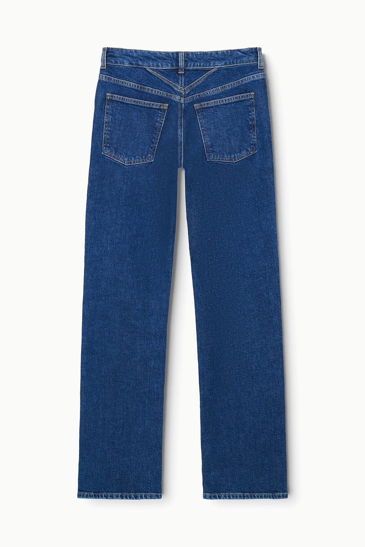 Teddy Straight Jean | Stone Blue Stretch