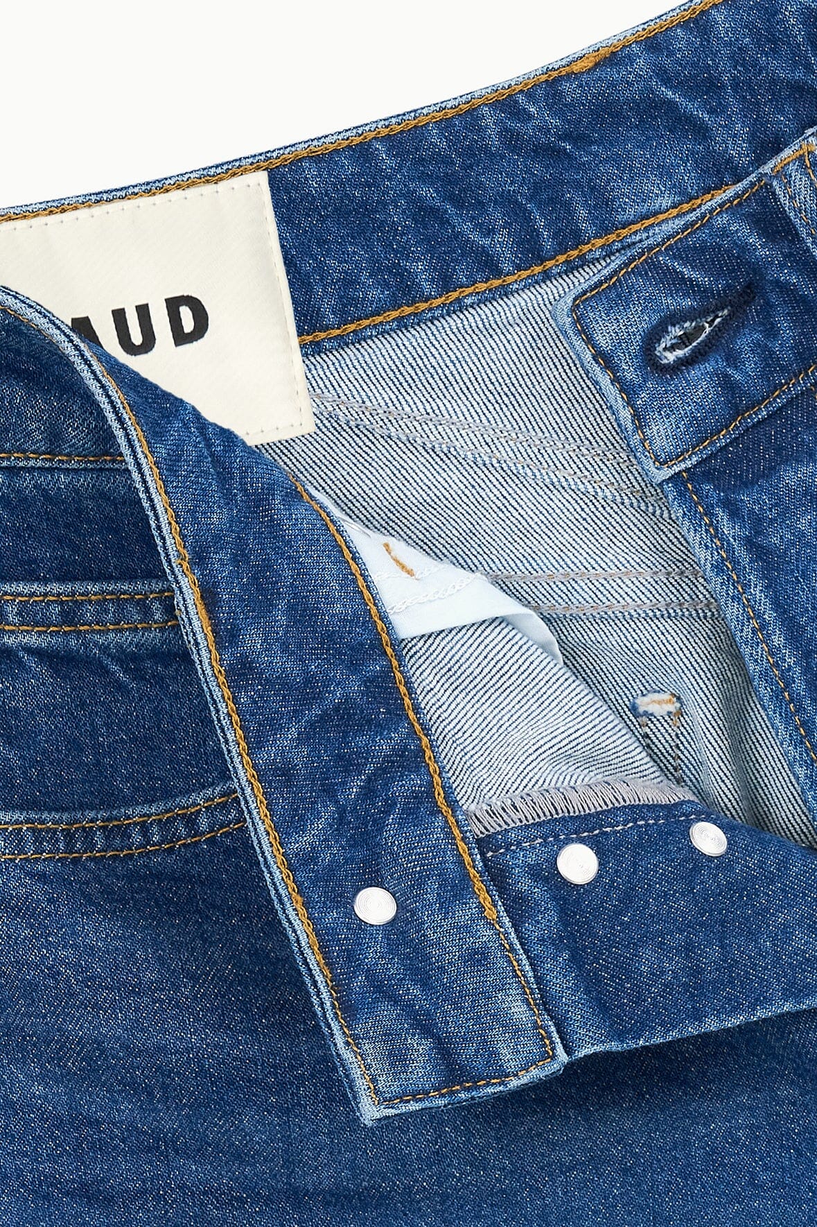 Teddy Straight Jean | Stone Blue Stretch
