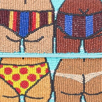 Tommy Beaded Bag | Beach Bums