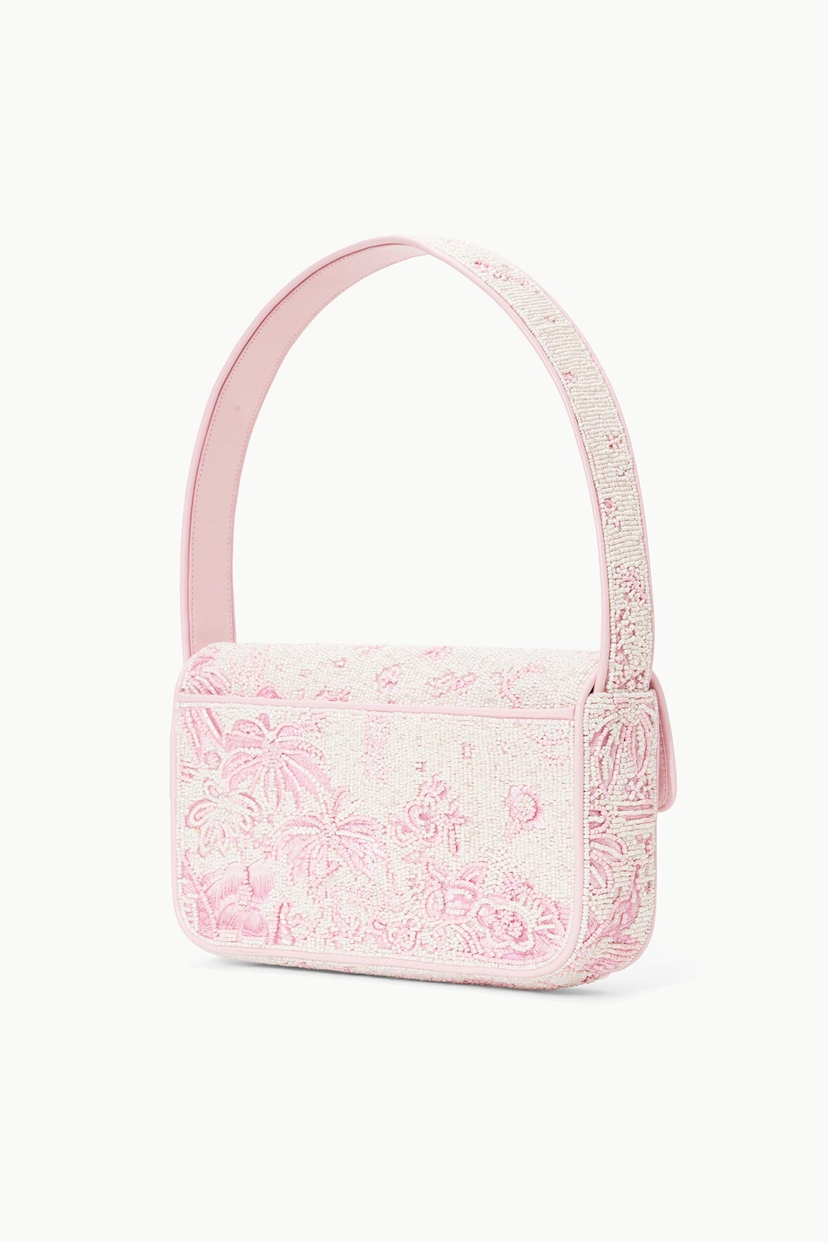 Tommy Beaded Bag | Ivory Cherry Blossom Toile