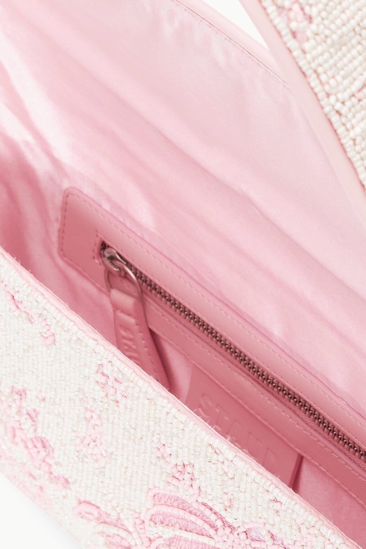 Tommy Beaded Bag | Ivory Cherry Blossom Toile