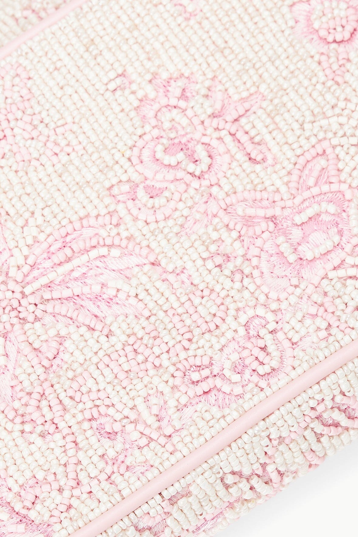 Tommy Beaded Bag | Ivory Cherry Blossom Toile