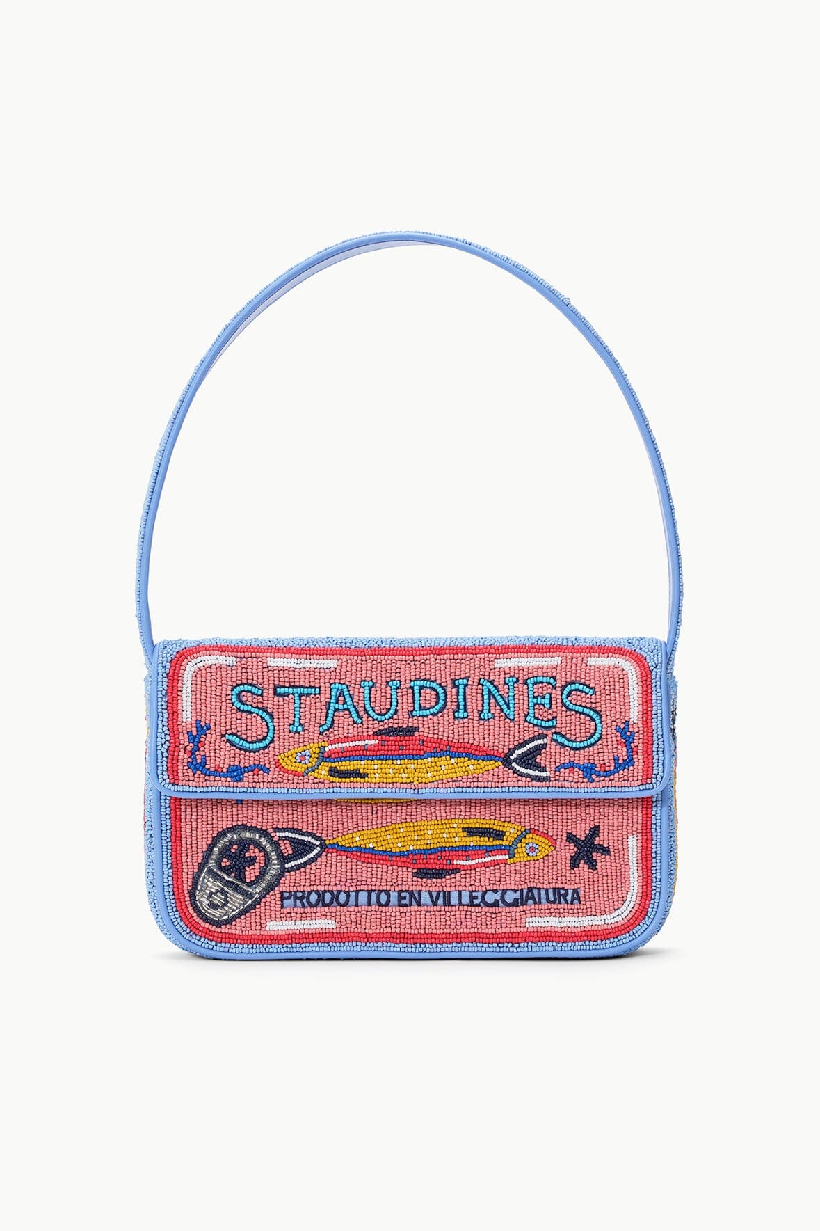 Tommy Beaded Bag | Pink Multi