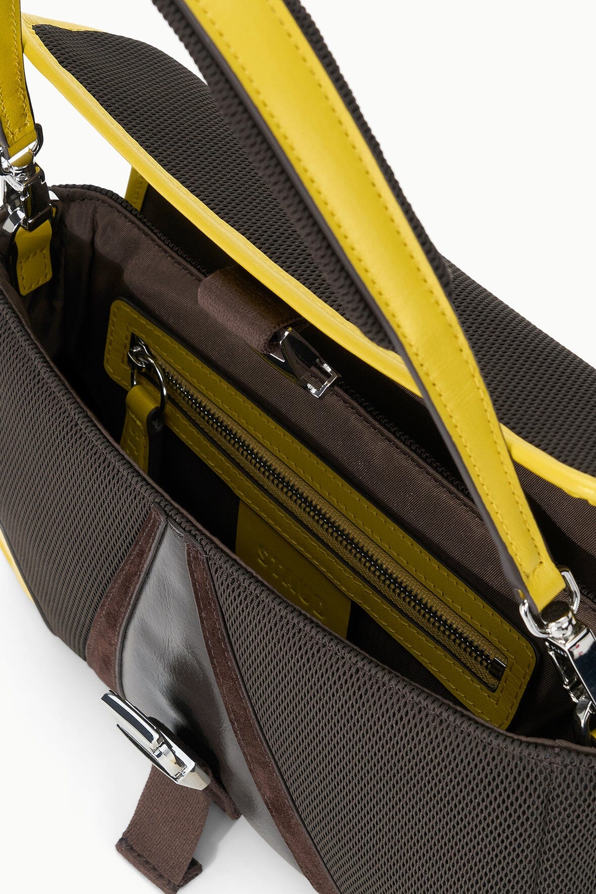 Tony Shoulder Bag | Espresso Lemon