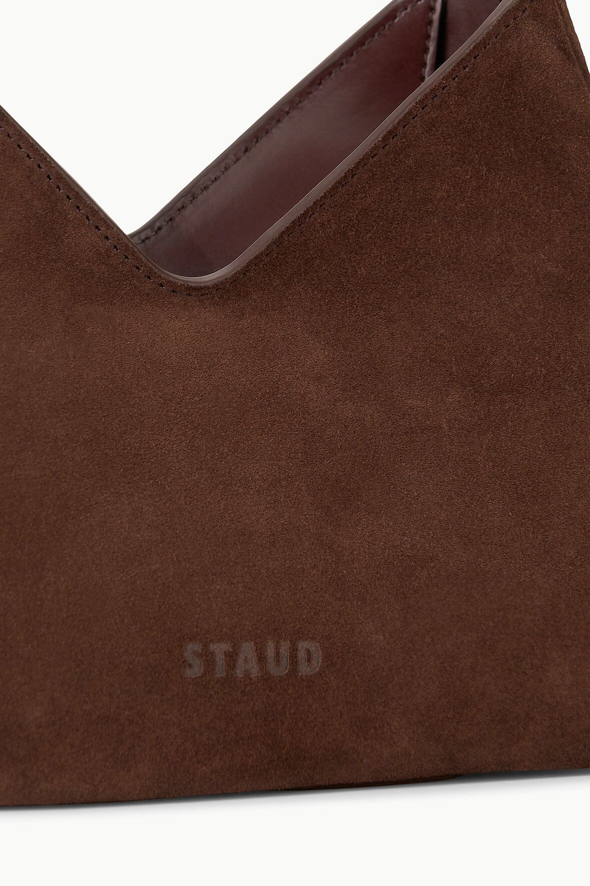 Valerie Shoulder Bag | Mahogany Suede