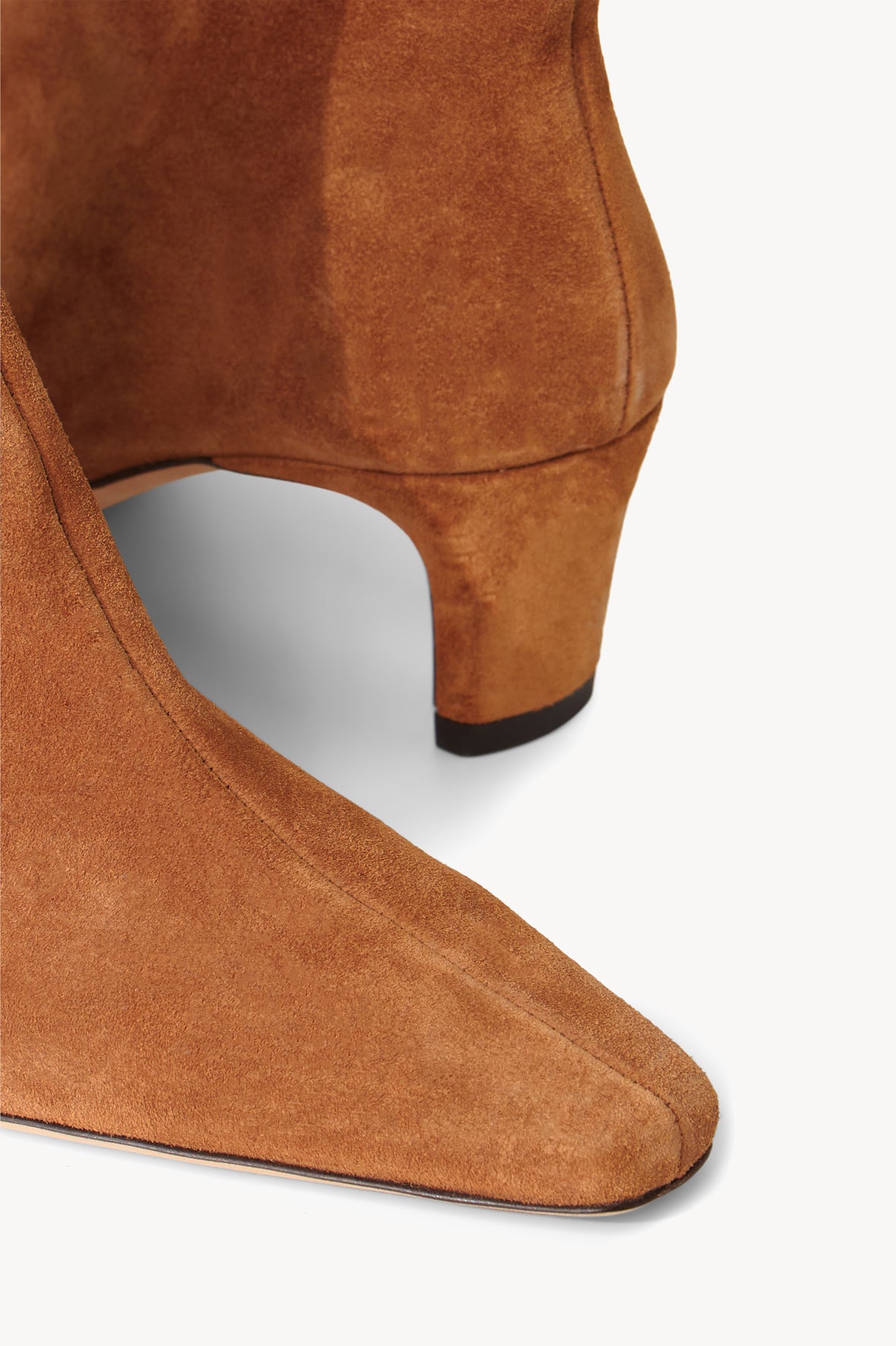 Wally Ankle Boot | Tan Suede