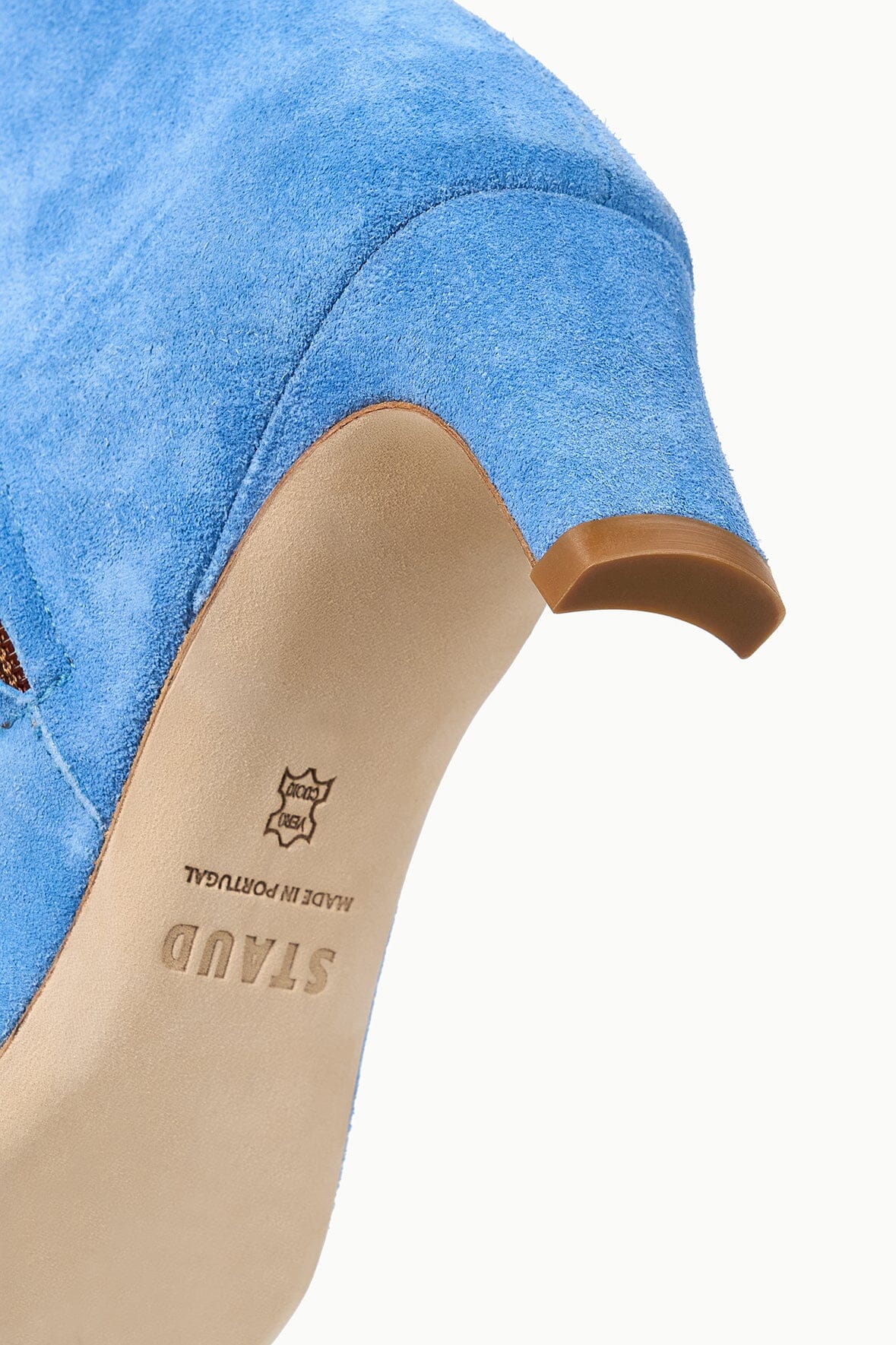 Wally Ankle Boot | Sky Blue Suede