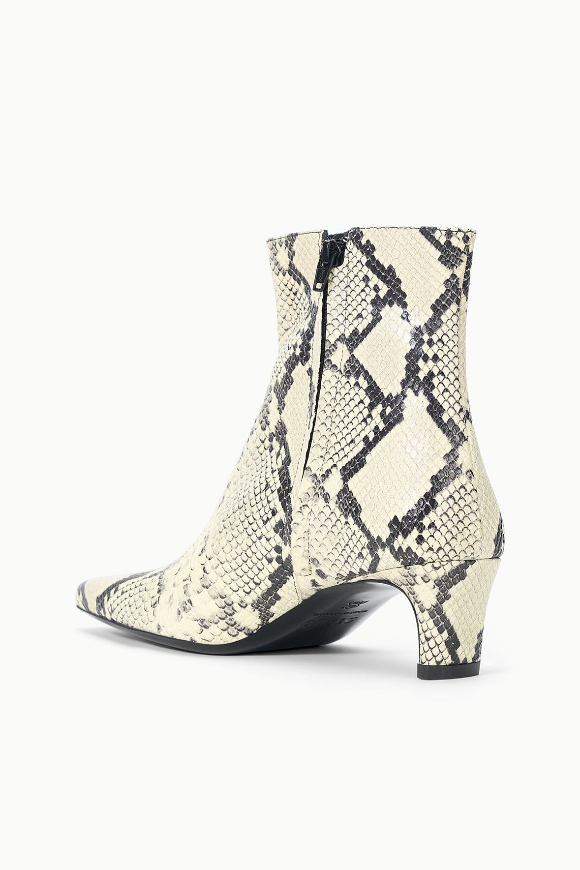 Wally Ankle Boot | White Snake
