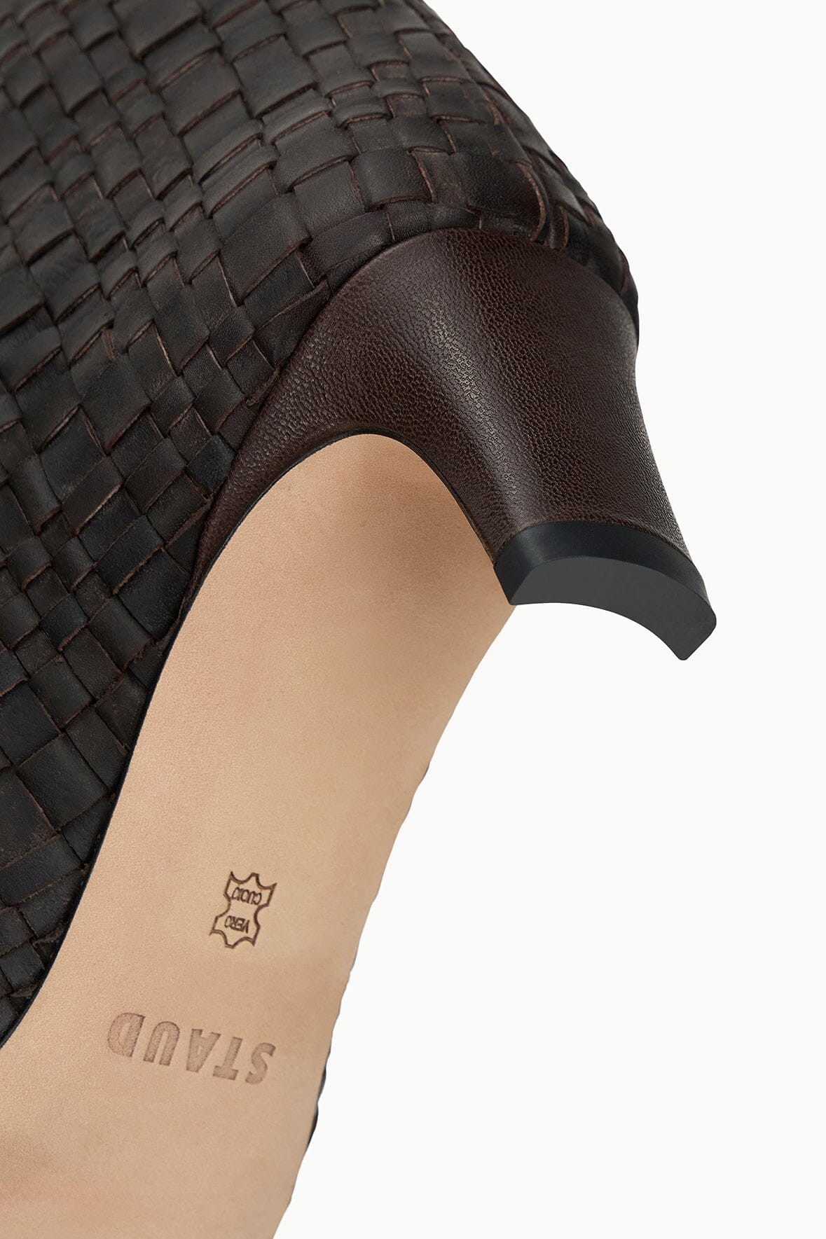 Wally Boot | Espresso Woven Leather