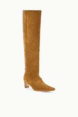 Wally Boot | Patchwork Tan Suede