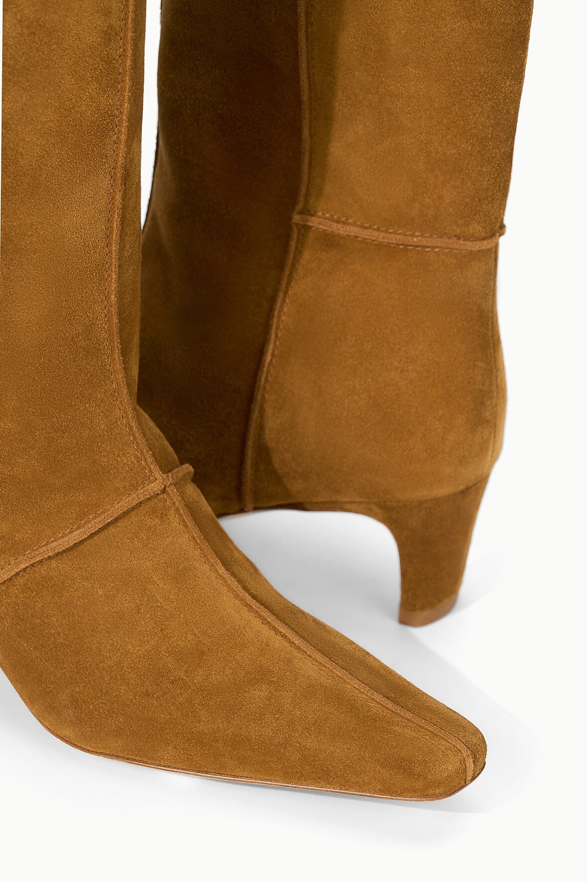 Wally Boot | Patchwork Tan Suede