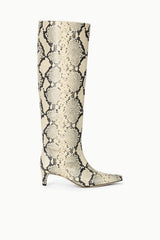 Wally Boot | White Snake