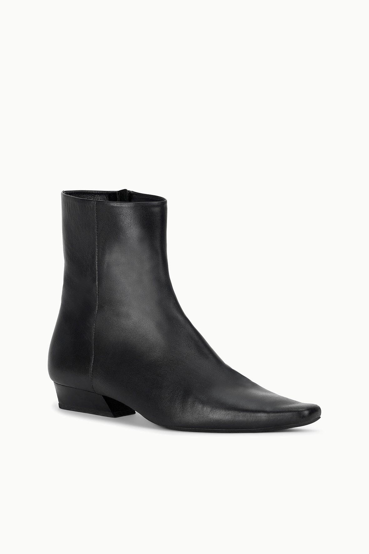 Wally Flat Ankle Boot | Black