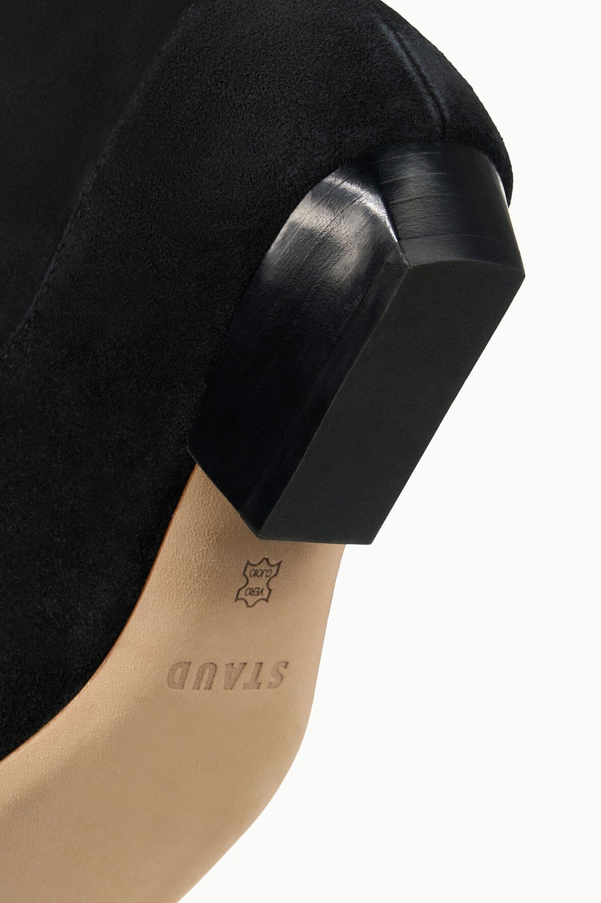 Wally Flat Boot | Black Suede