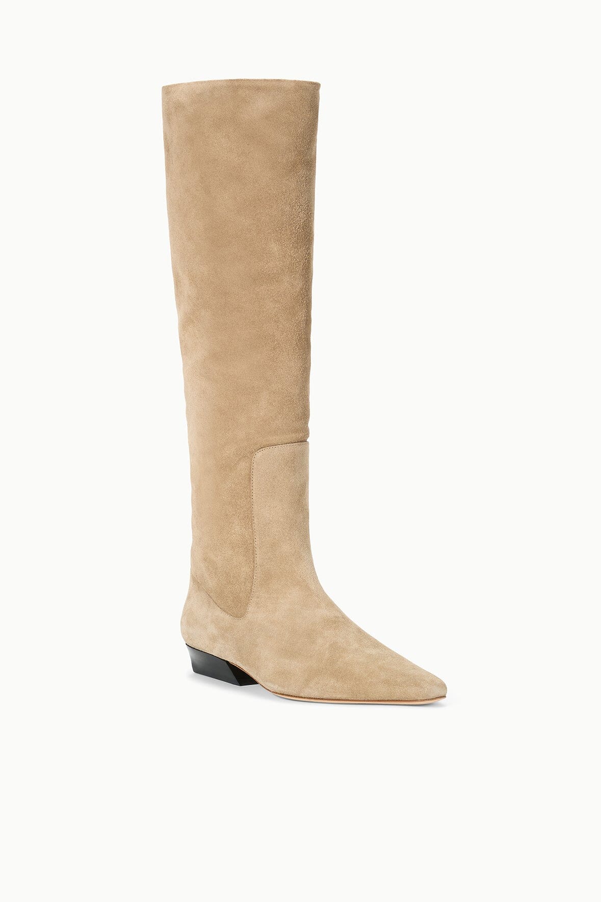 Wally Flat Boot | Dune Suede