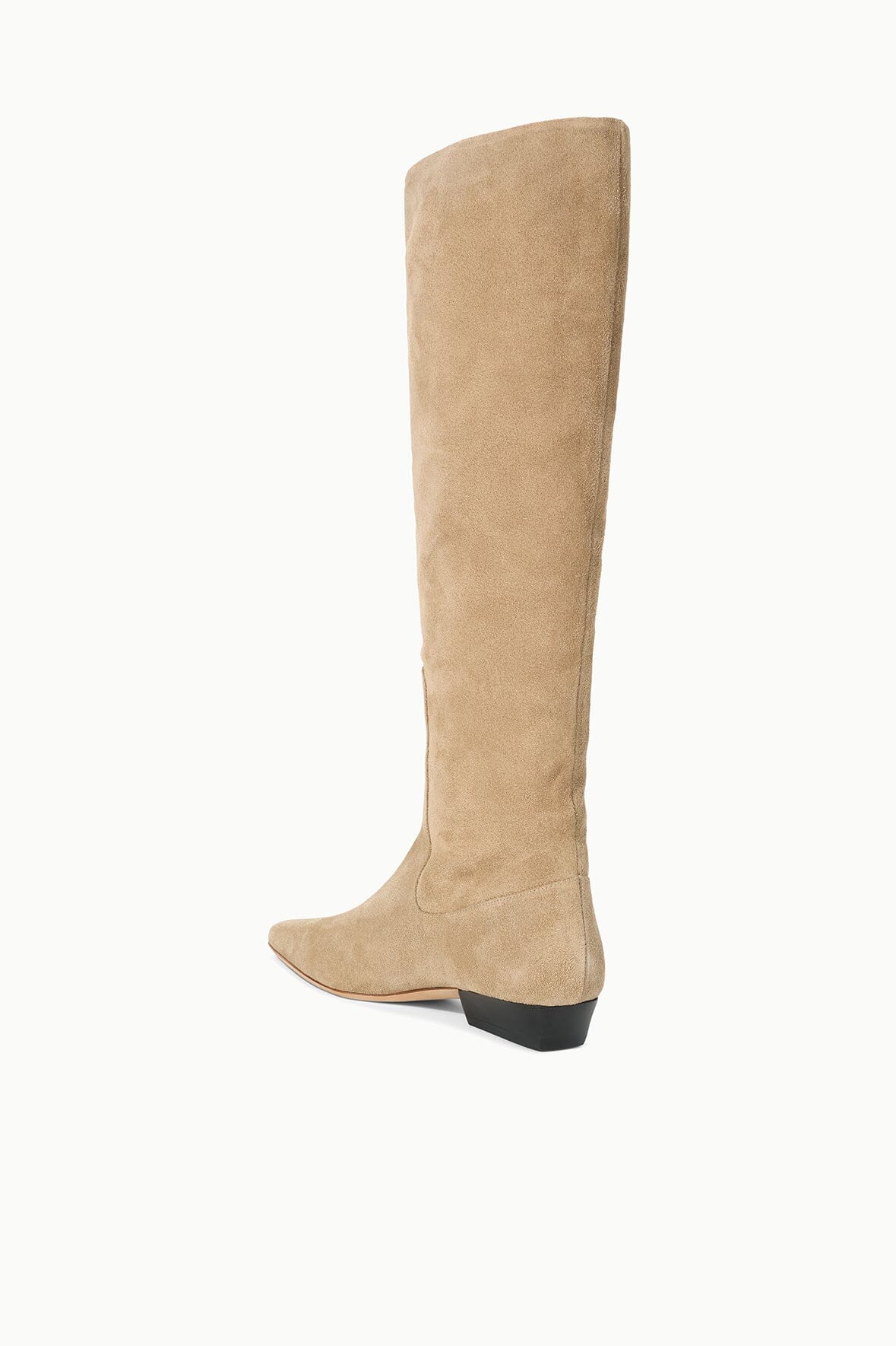 Wally Flat Boot | Dune Suede