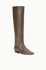 Wally Flat Boot | Truffle