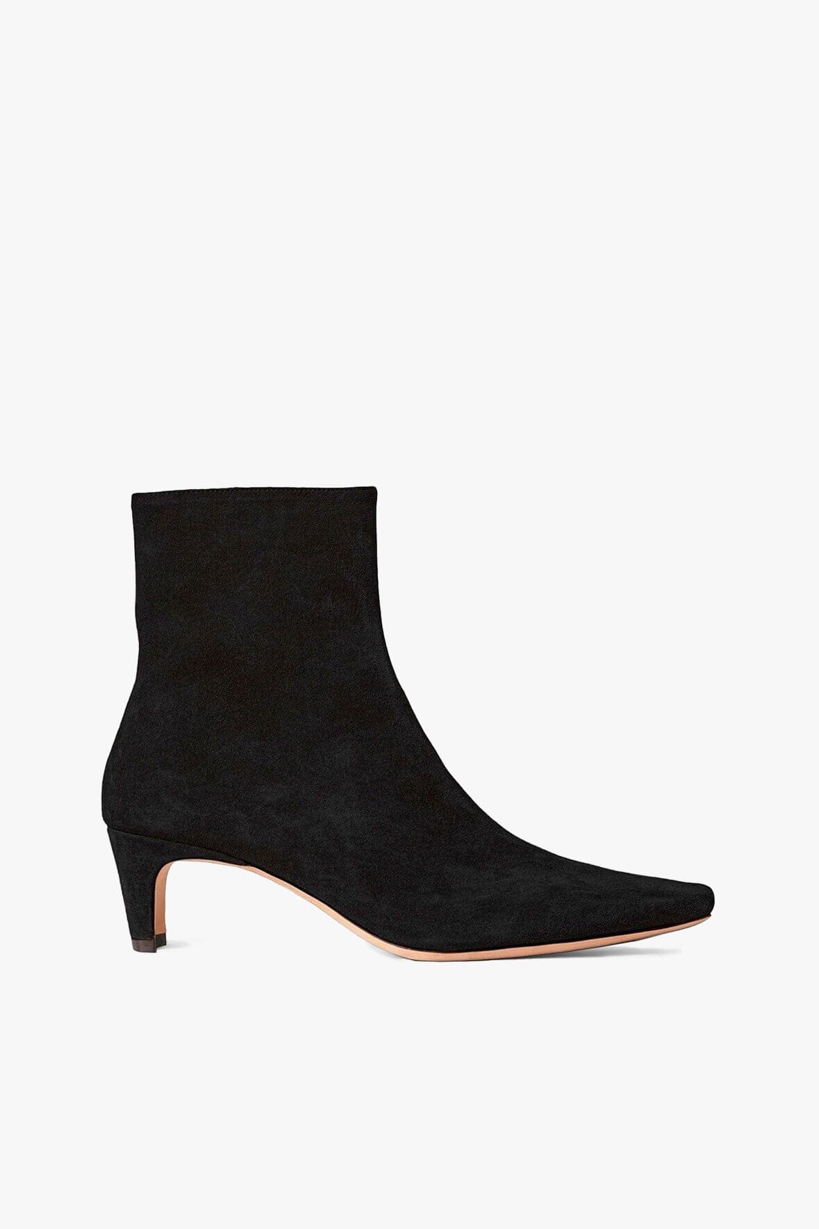 Wally Ankle Boot | Black Suede