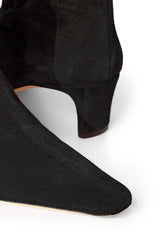 Wally Ankle Boot | Black Suede