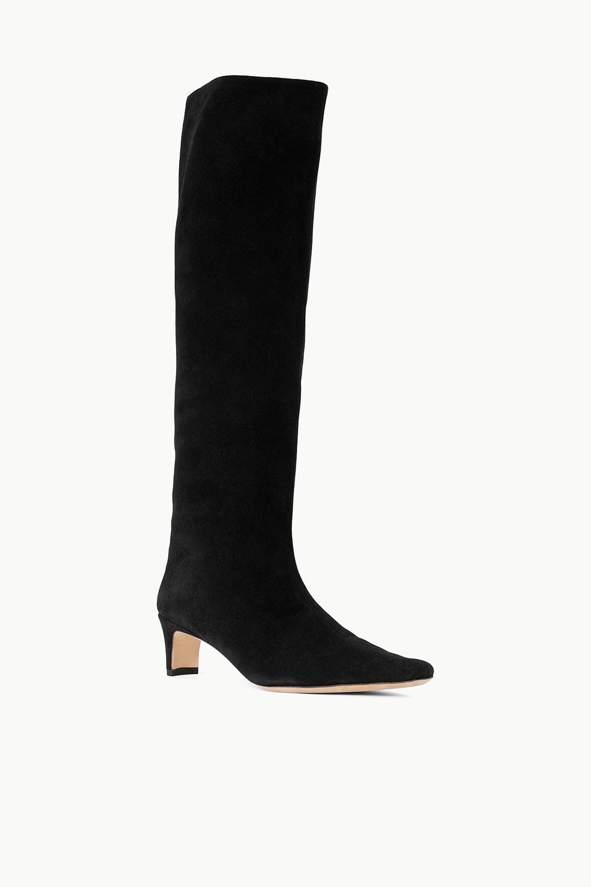 Wally Boot | Black Suede