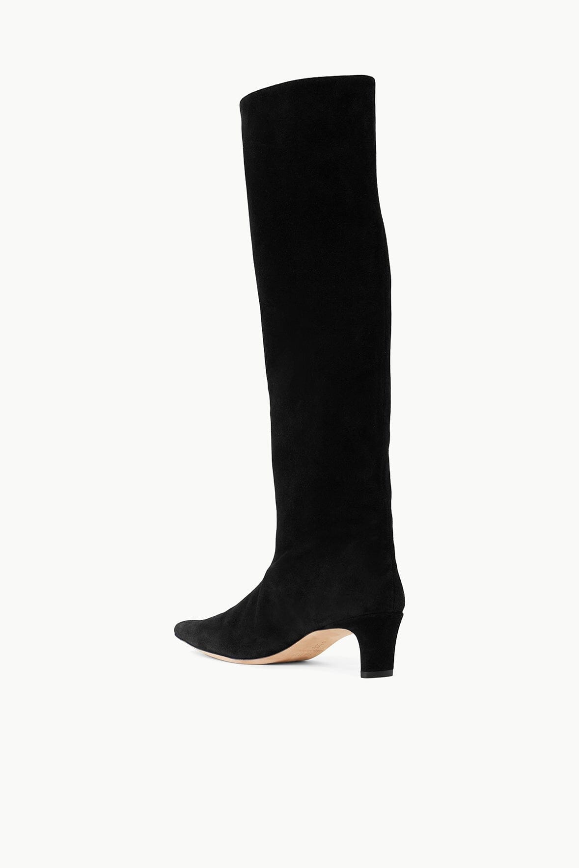 Wally Boot | Black Suede