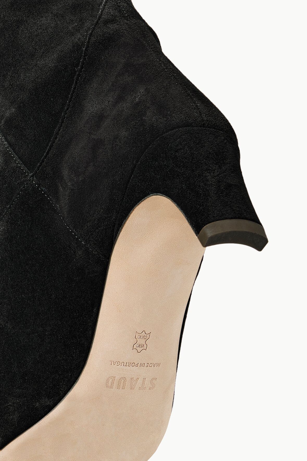 Western Wally Boot | Black Suede