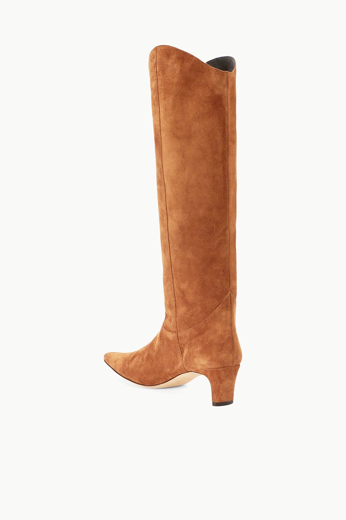 Western Wally Boot | Tan Suede