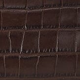 Maude Shoulder Bag | Espresso Croco